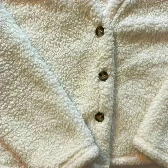 Harper Heritage cozy button up fleece jacket - Picture 3 of 4